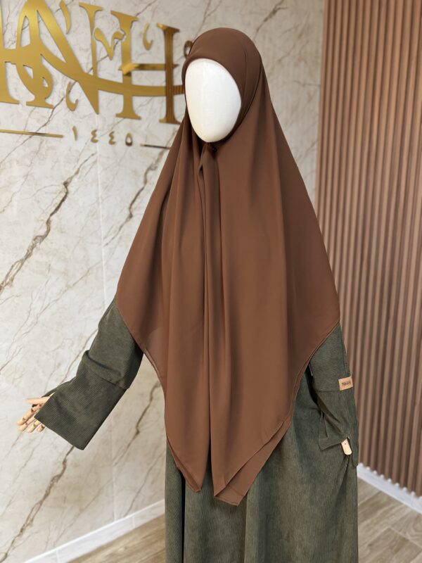 خمار شيفون ناعم مربّع كبير